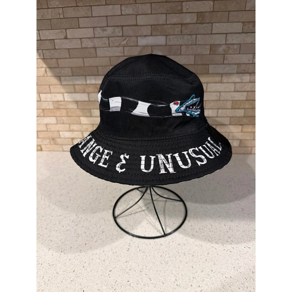 Beetlejuice bucket hat